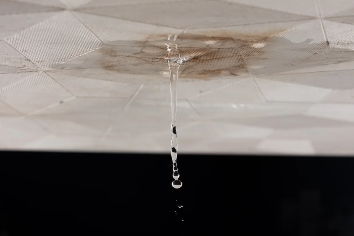 Ceiling & Wall Water Cleanup in Broken Arrow